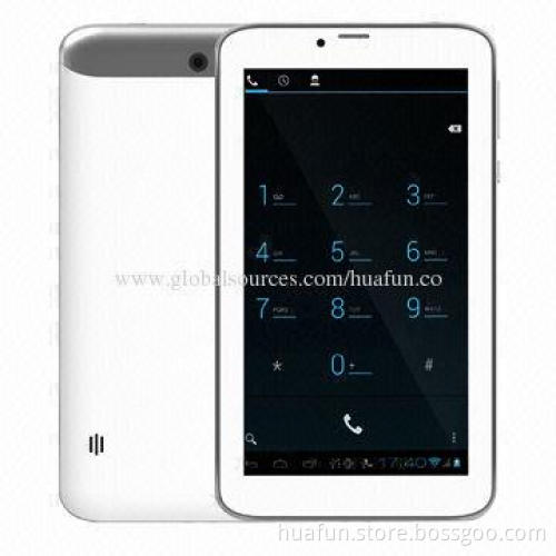 6.5-inch 3G Tablet PCs, 800 x 480P, IPS/TN, 1/16GB, 0.3/2.0MP Front/Back Camera, Dual-core, MTK8312